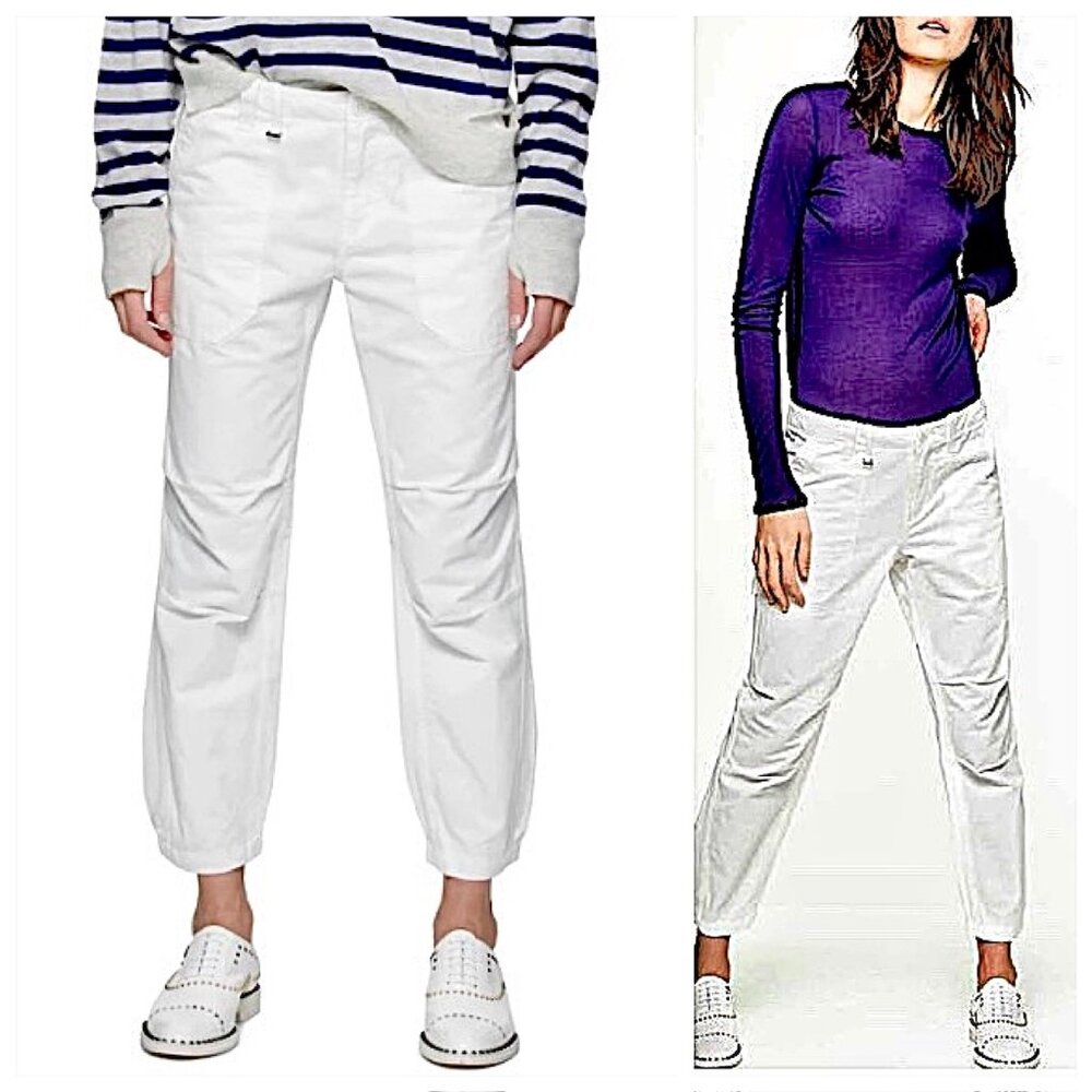 New Zadig &Voltaire Palma Grunge Pants in White